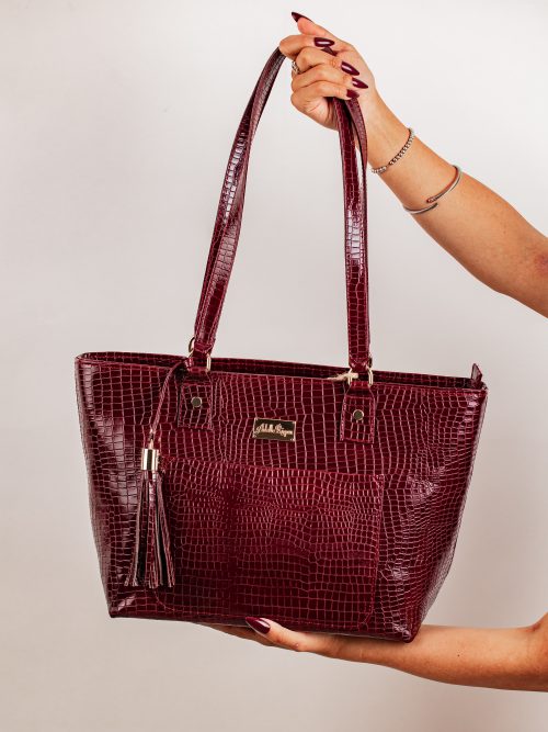 CARTERA TOTE CROCO