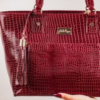 CARTERA TOTE CROCO