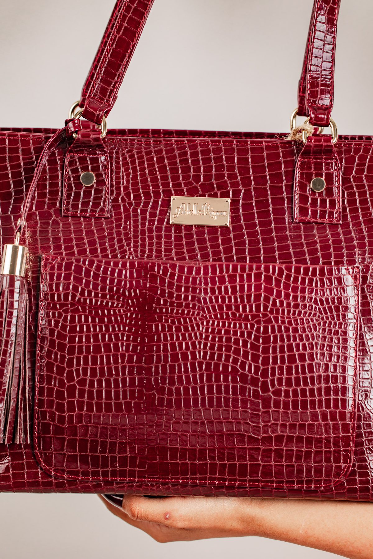 CARTERA TOTE CROCO