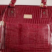 CARTERA TOTE CROCO