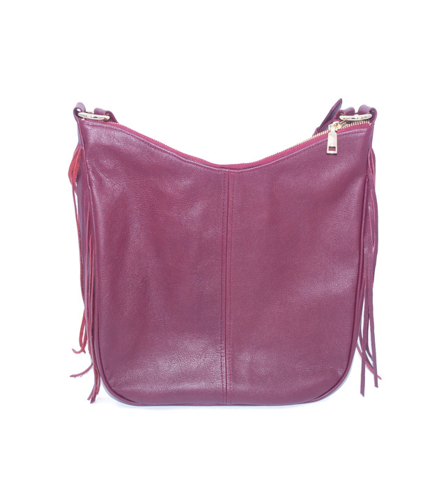 BOLSO HOBO CON FLECOS EN LOS LATERALES