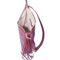 BOLSO HOBO CON FLECOS EN LOS LATERALES