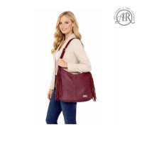 BOLSO HOBO CON FLECOS EN LOS LATERALES