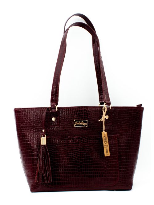 CARTERA TOTE CROCO