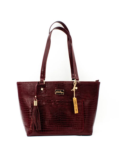 CARTERA TOTE CROCO