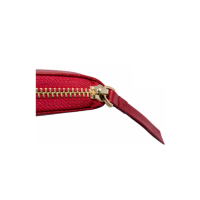 Billetera roja 4 rz BILLETERA CARTUCHERA EN CUERO DE ESTAMPADO