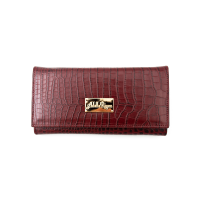 Billetera Elegance Rojo Vino Mujer