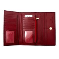 Billetera Elegance Rojo Vino Mujer
